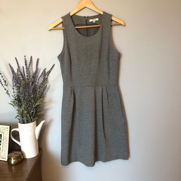 Heather Grey dress from madewell with pockets! - Picture 2 of 4